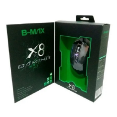 Mouse Gamer BM X8 3200dpi - 6 botoes e LED - B-MAX